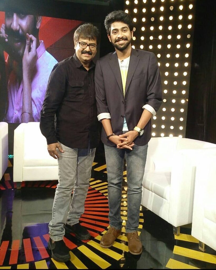 VJ Kathir with Actor Vivek